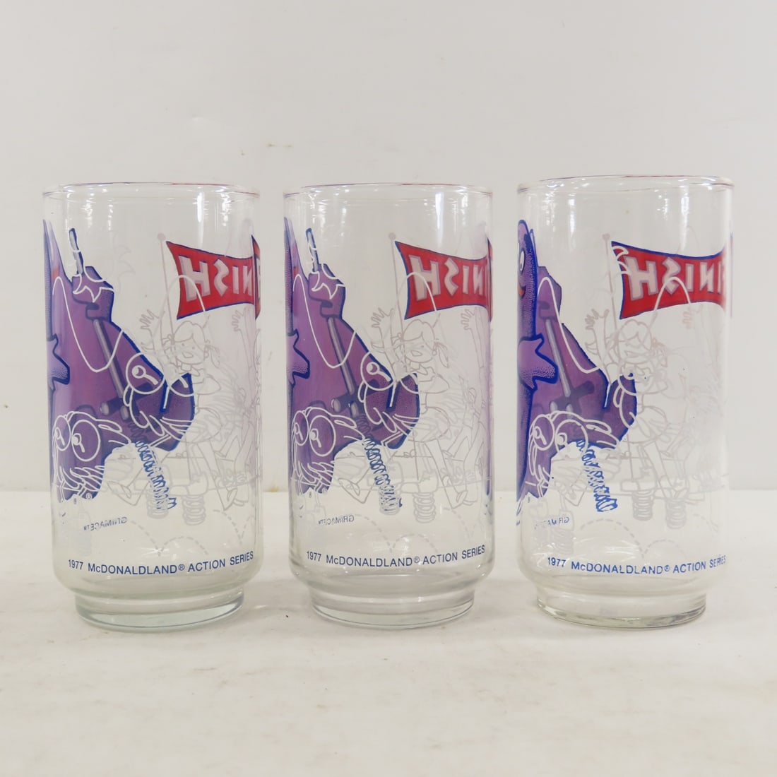 15 Vintage McDonald's & Peanuts Character Glasses - 5