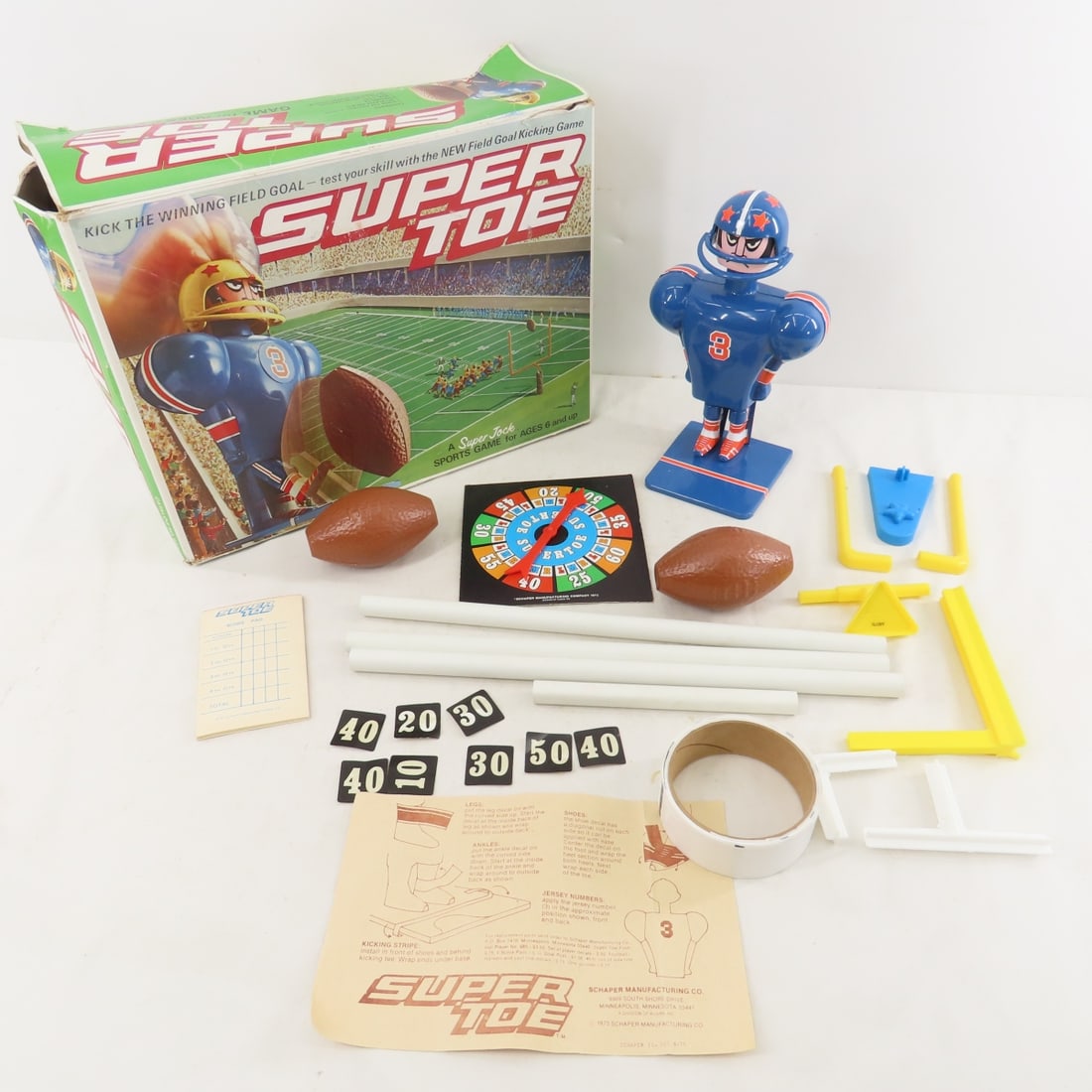 Super Toe Football, Plaques, Can Coolers - 2