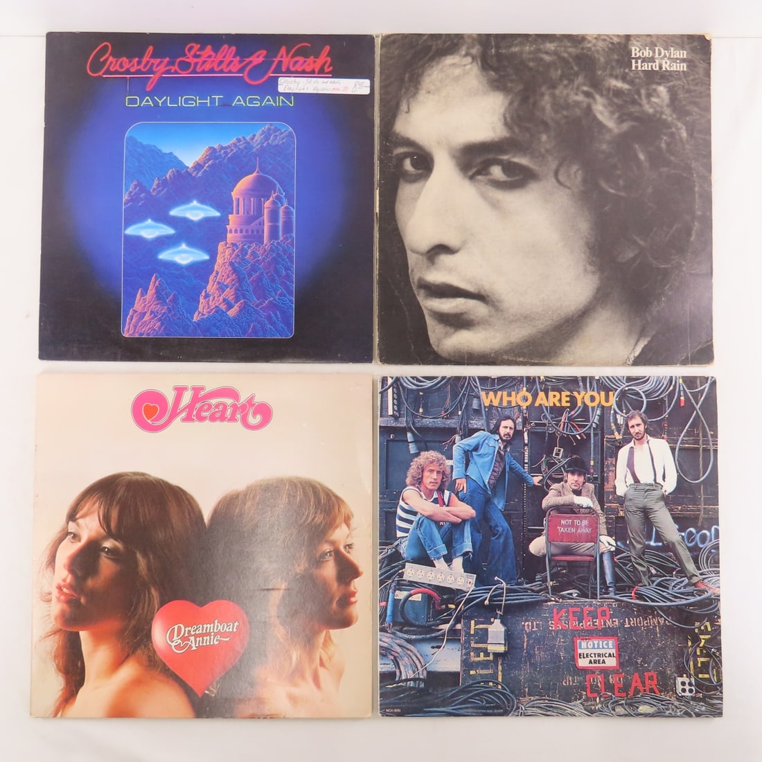 20+ Vintage 33rpm Classic Rock Record Albums - 2