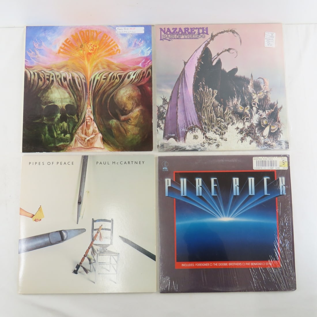 20+ Vintage 33rpm Classic Rock Record Albums - 4