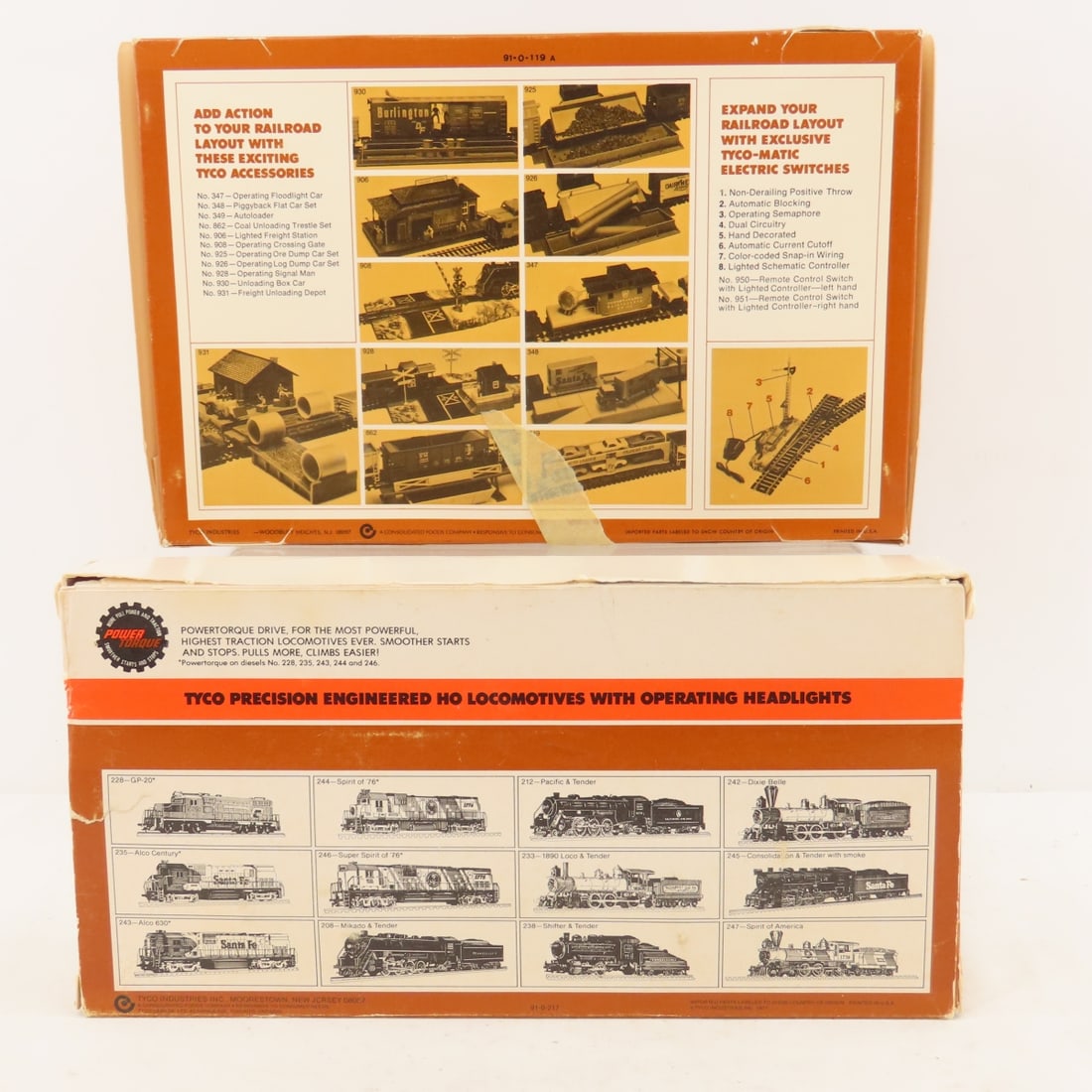 TYCO Boxed HO Train Cars, Trucks and Accessories - 3