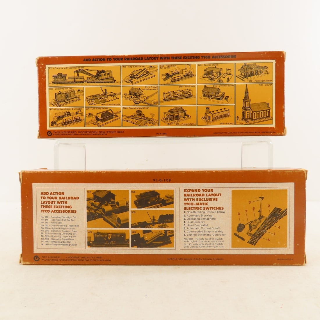 TYCO Boxed HO Train Cars, Trucks and Accessories - 7