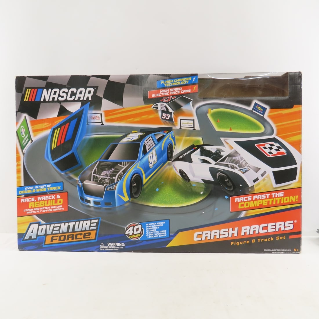 NASCAR Adventure Force Crash Racers in box - 8