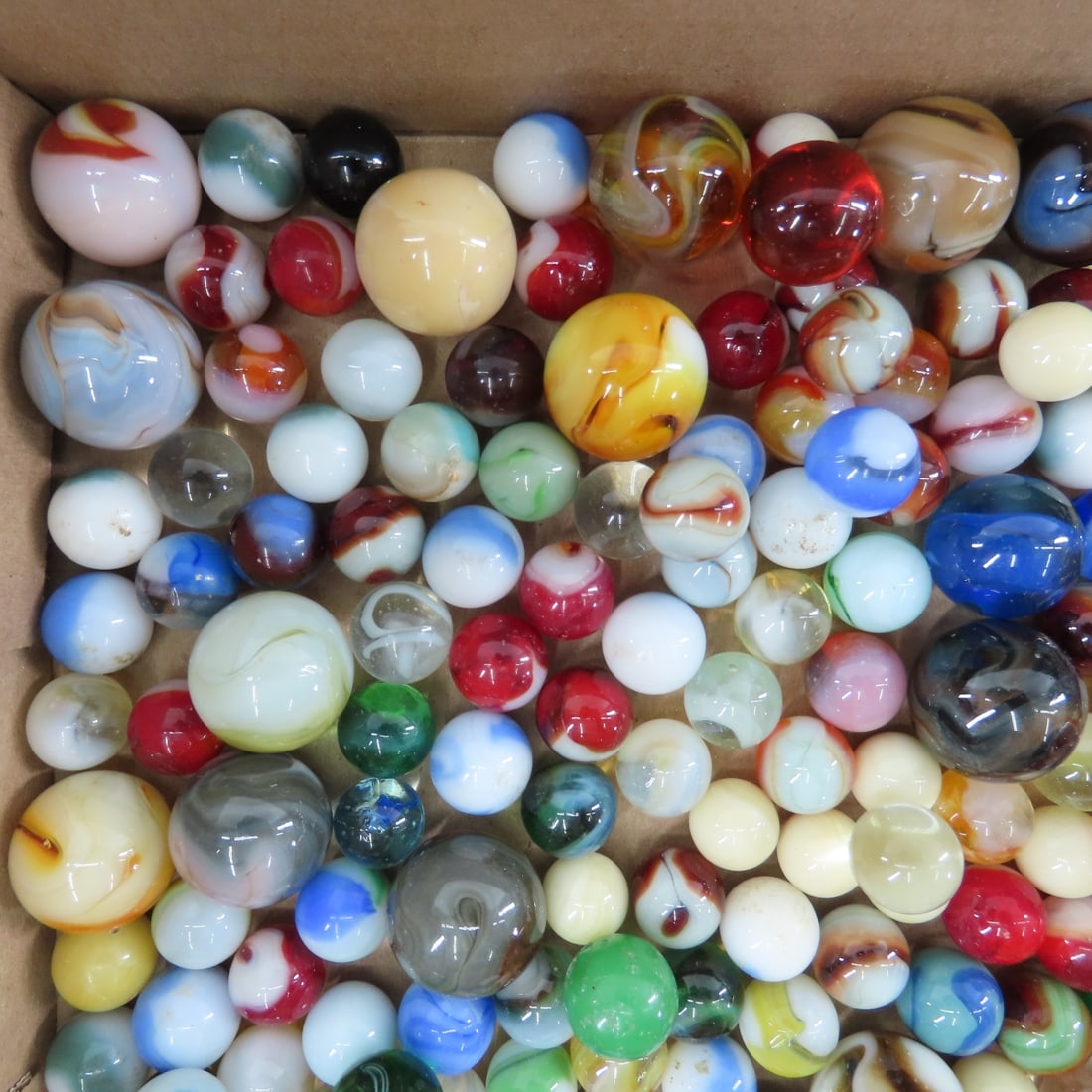 Vintage Marbles, some shooters - 9