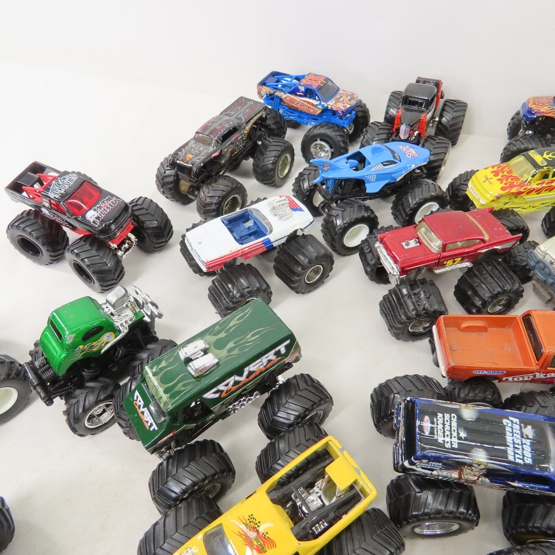 Collection of 1/64 Scale Diecast Monster Trucks - 2
