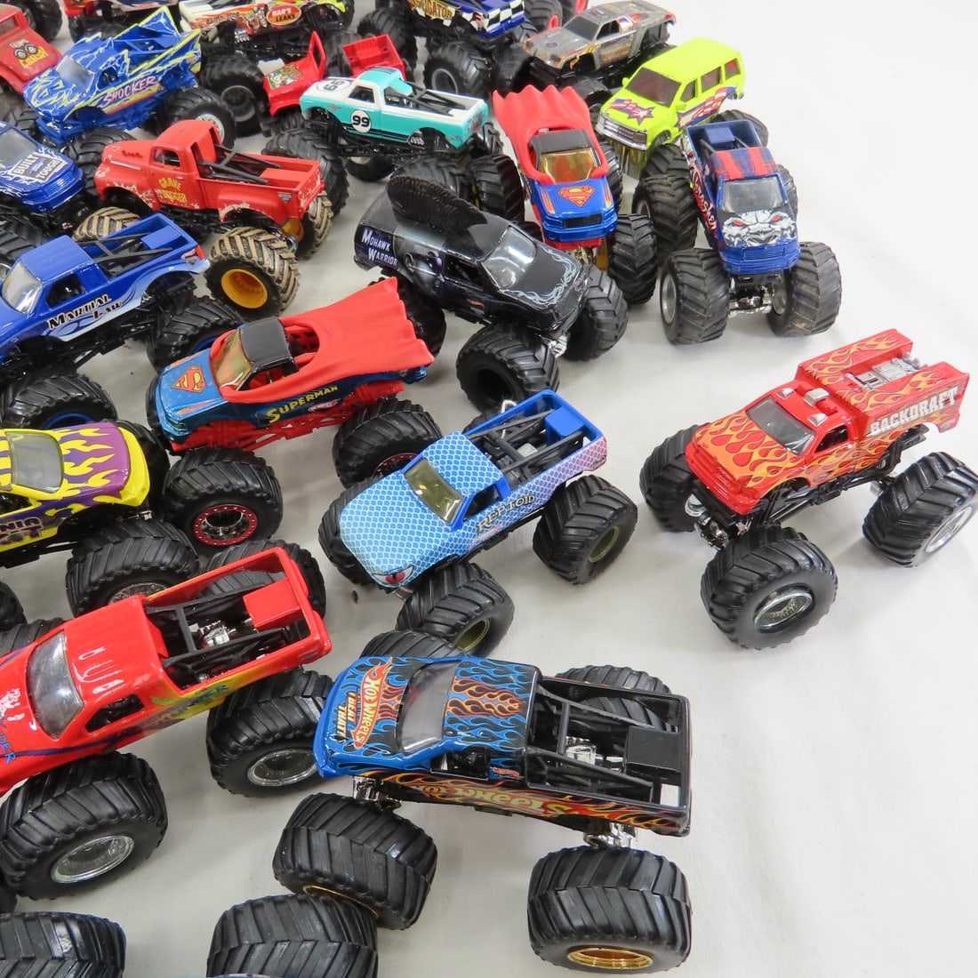 Collection of 1/64 Scale Diecast Monster Trucks - 7