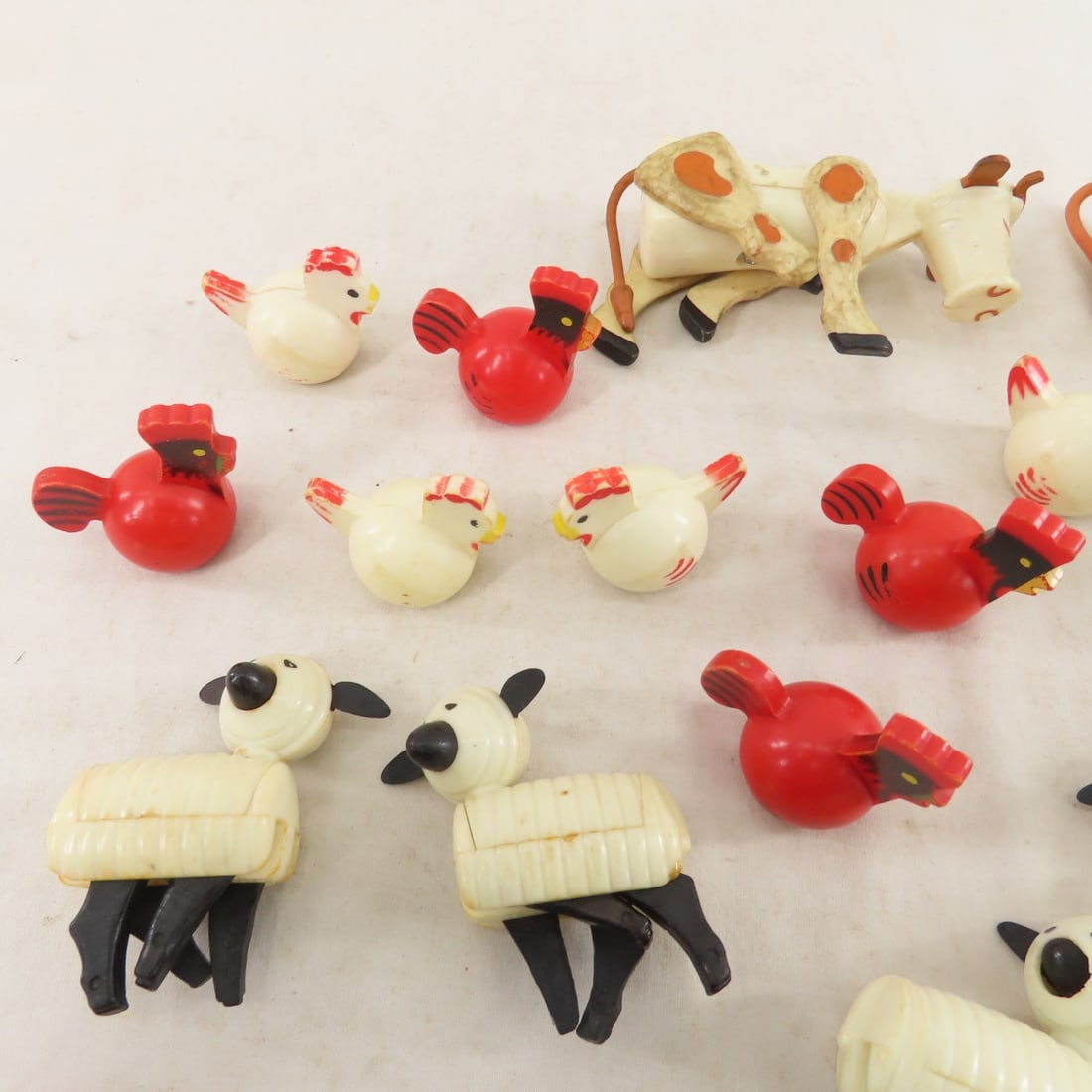 Vintage Fisher Price Wood Little People & Farm - 3
