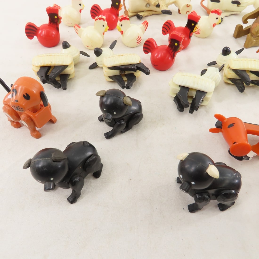 Vintage Fisher Price Wood Little People & Farm - 6