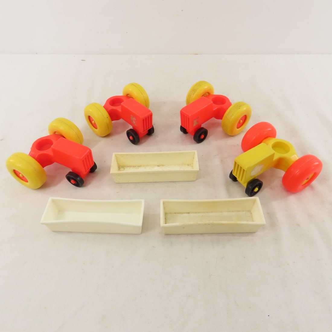 Vintage Fisher Price Wood Little People & Farm - 7