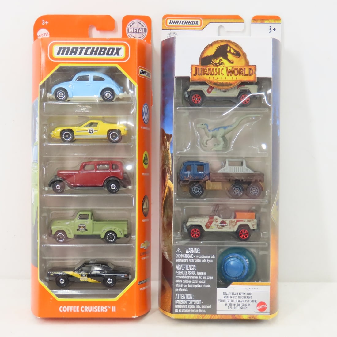 3 Hot Wheels & 3 Matchbox 5 packs & other NIP cars - 4