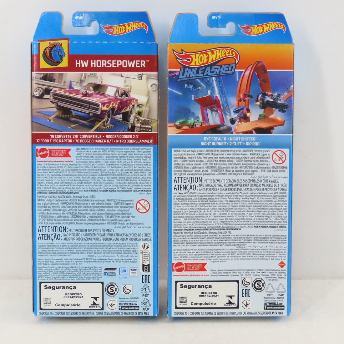 3 Hot Wheels & 3 Matchbox 5 packs & other NIP cars - 7