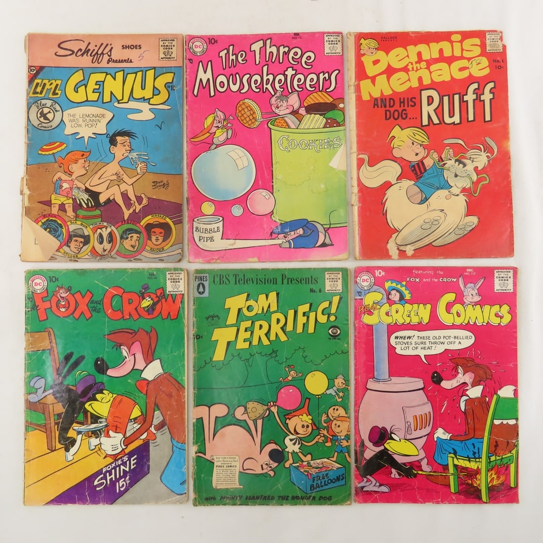 80+ 10-15 cent Cartoon Comics, Harvey, Whitman - 2
