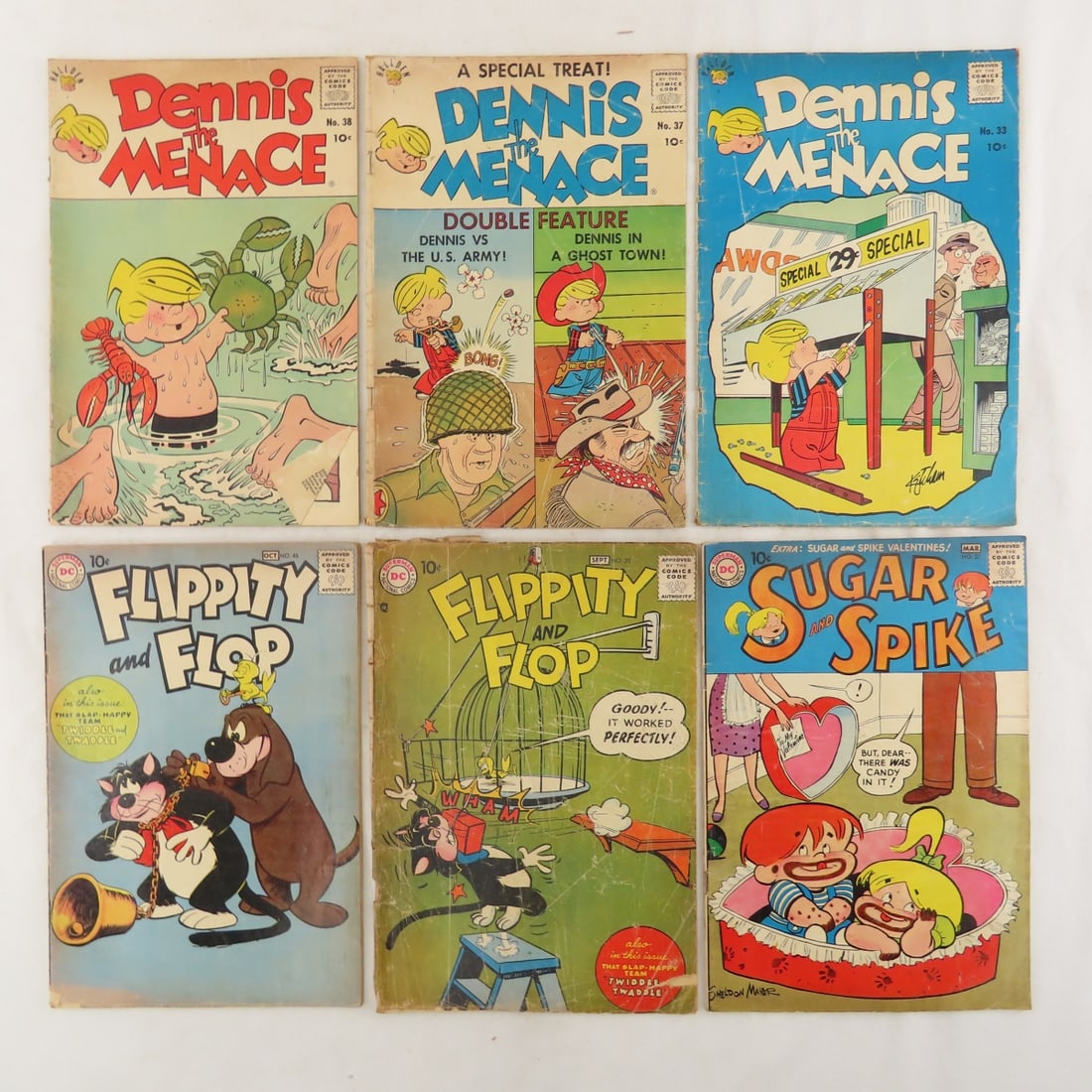 80+ 10-15 cent Cartoon Comics, Harvey, Whitman - 5