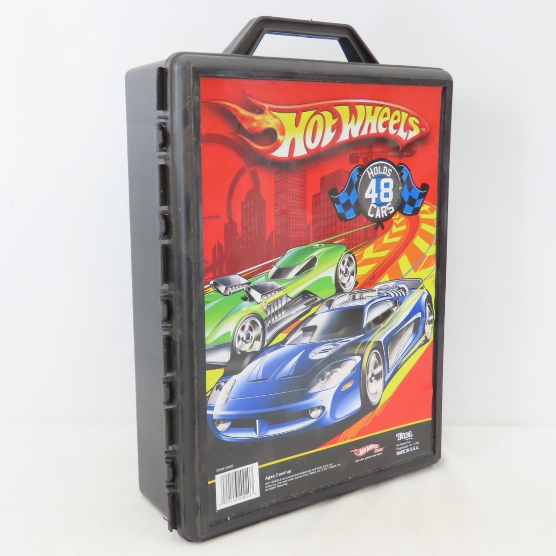 4 Hot Wheels Suitcase cases with 48 cars in each - 2