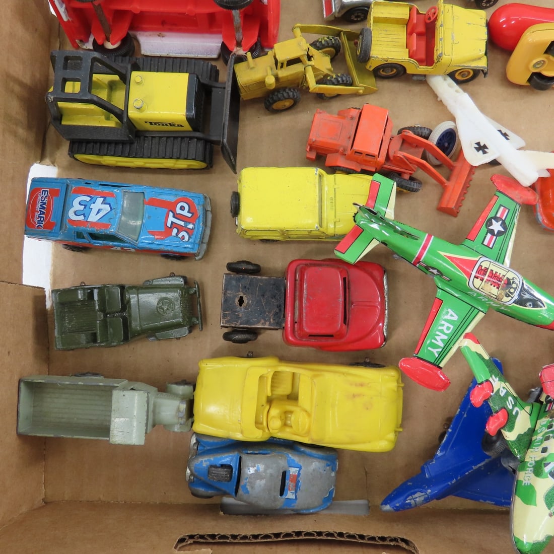Collection of Diecast Trucks, Cars, Planes, Other - 3