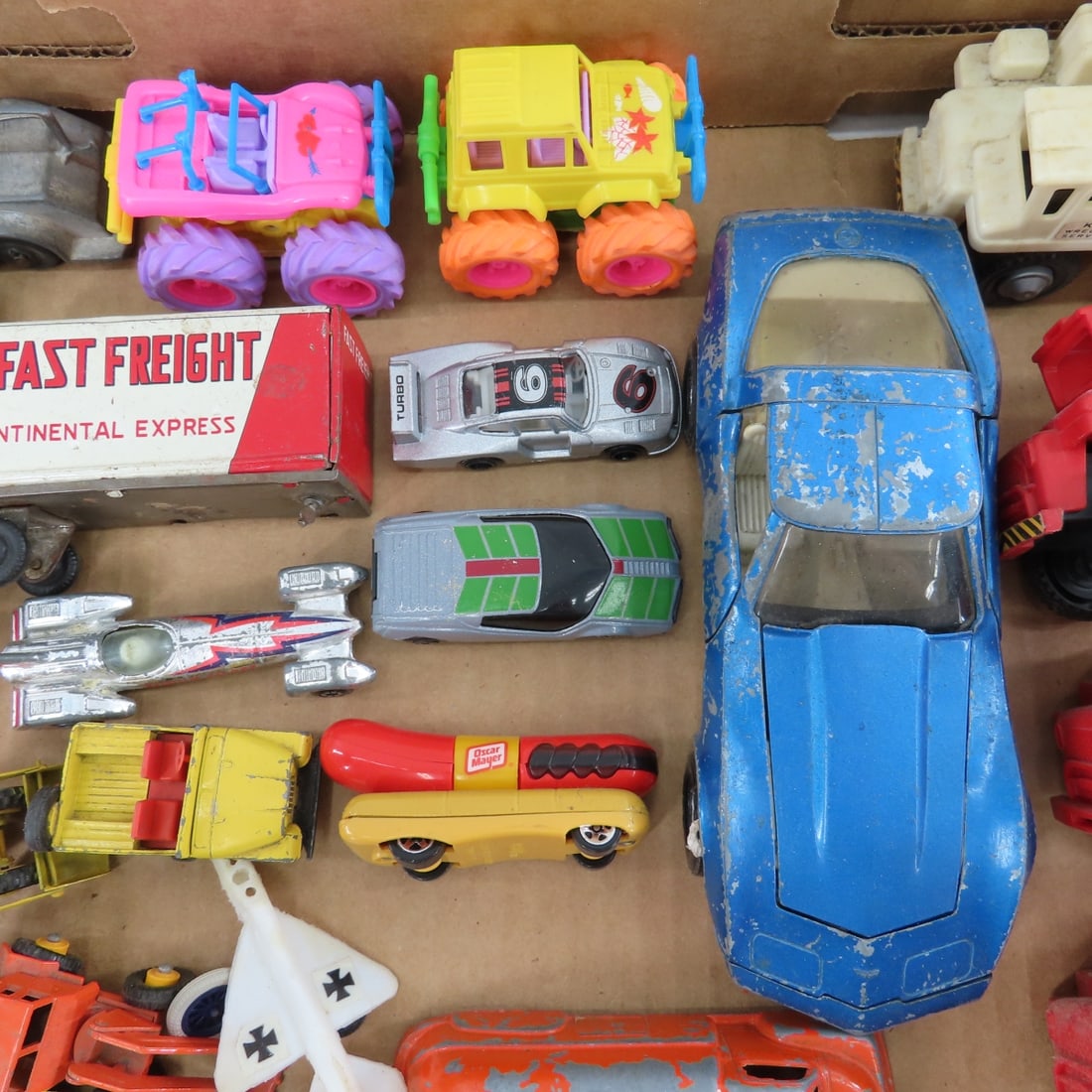 Collection of Diecast Trucks, Cars, Planes, Other - 5