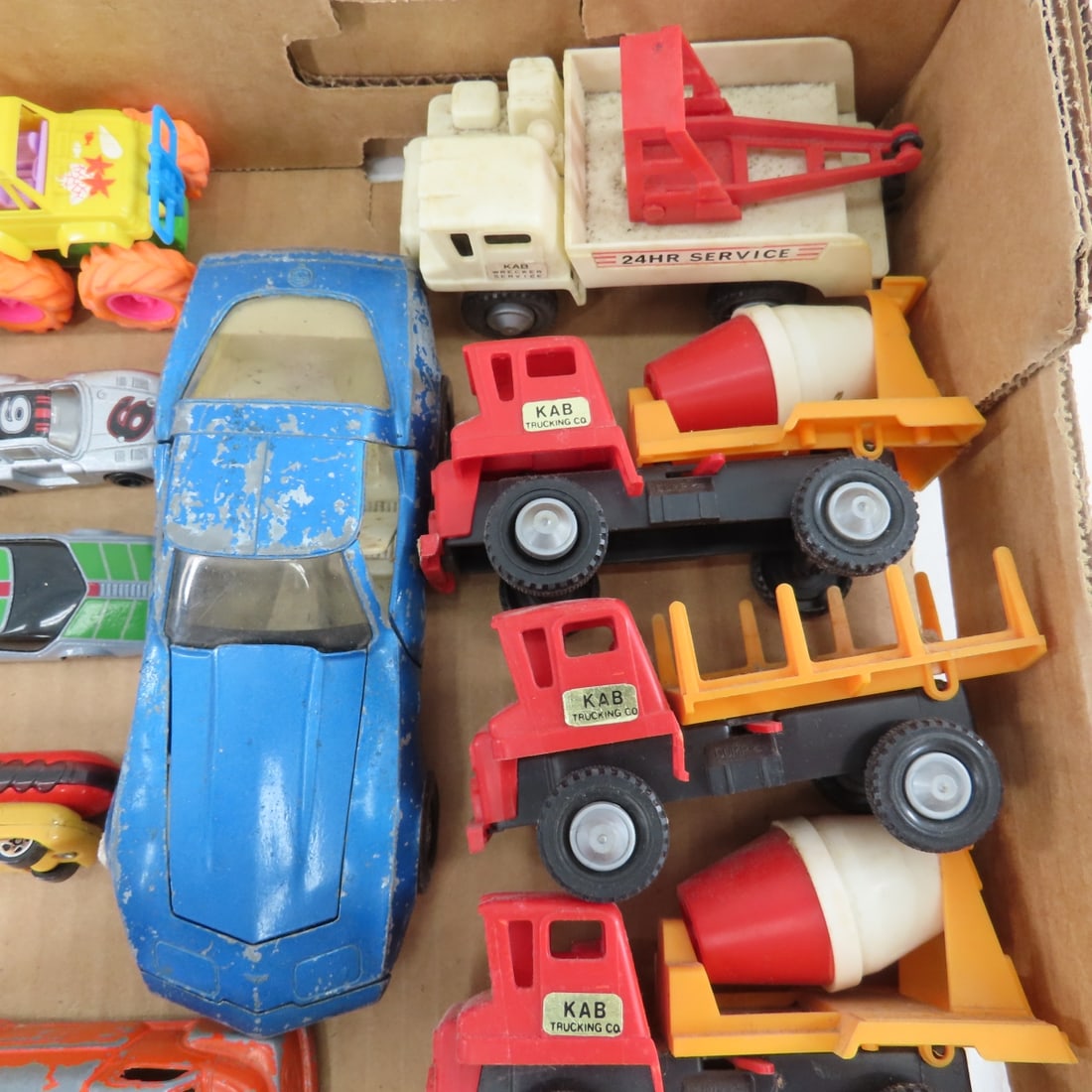 Collection of Diecast Trucks, Cars, Planes, Other - 6