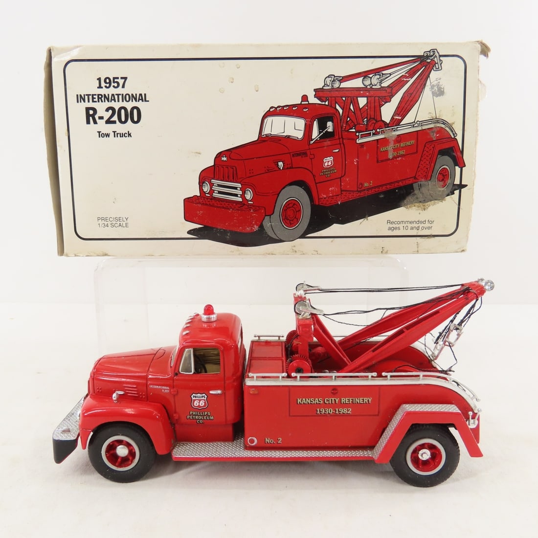 5 1st Gear 1:34 Scale Diecast Tow & Stake Trucks - 10