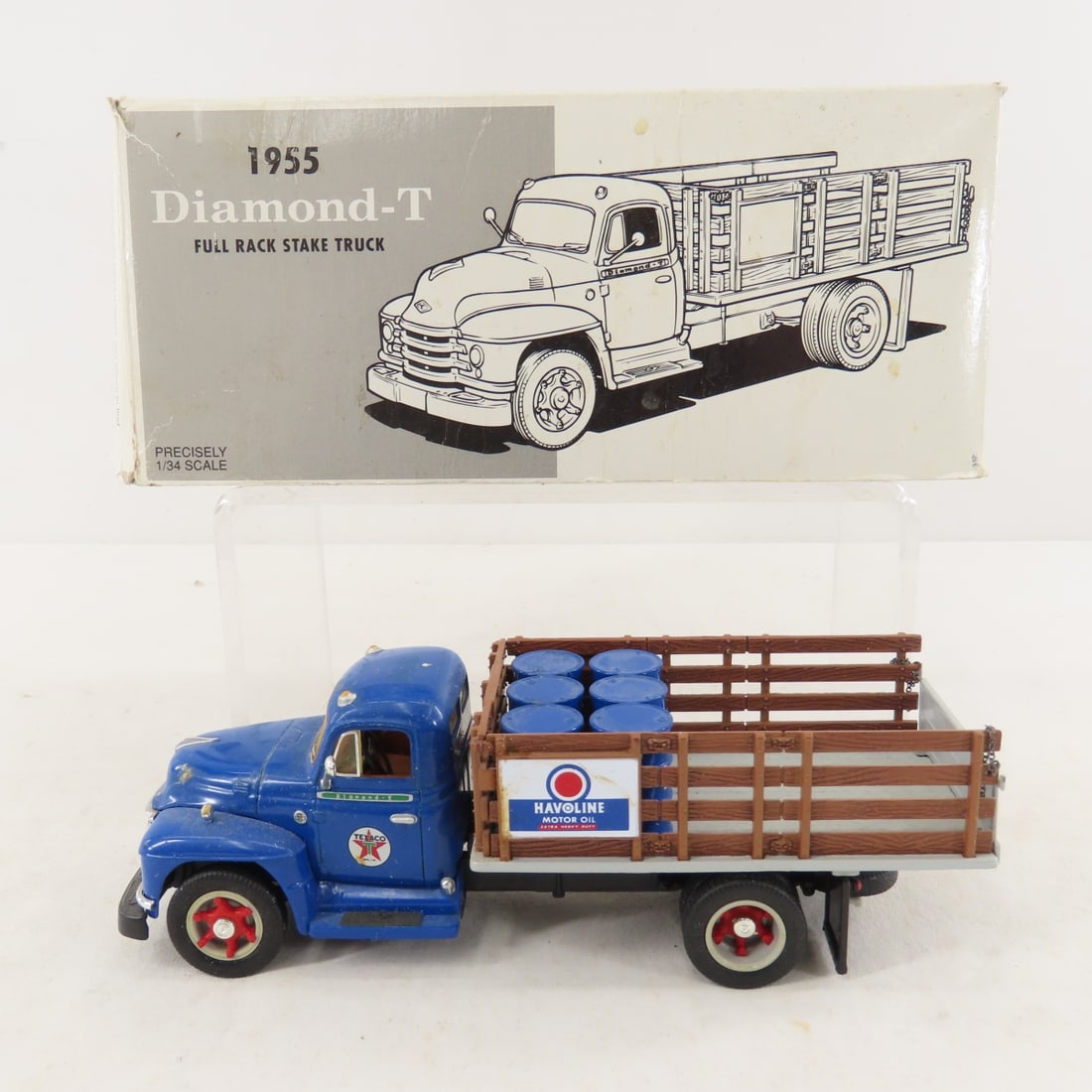 5 1st Gear 1:34 Scale Diecast Tow & Stake Trucks - 13