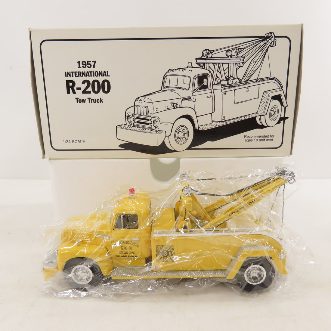 5 1st Gear 1:34 Scale Diecast Tow & Stake Trucks - 2