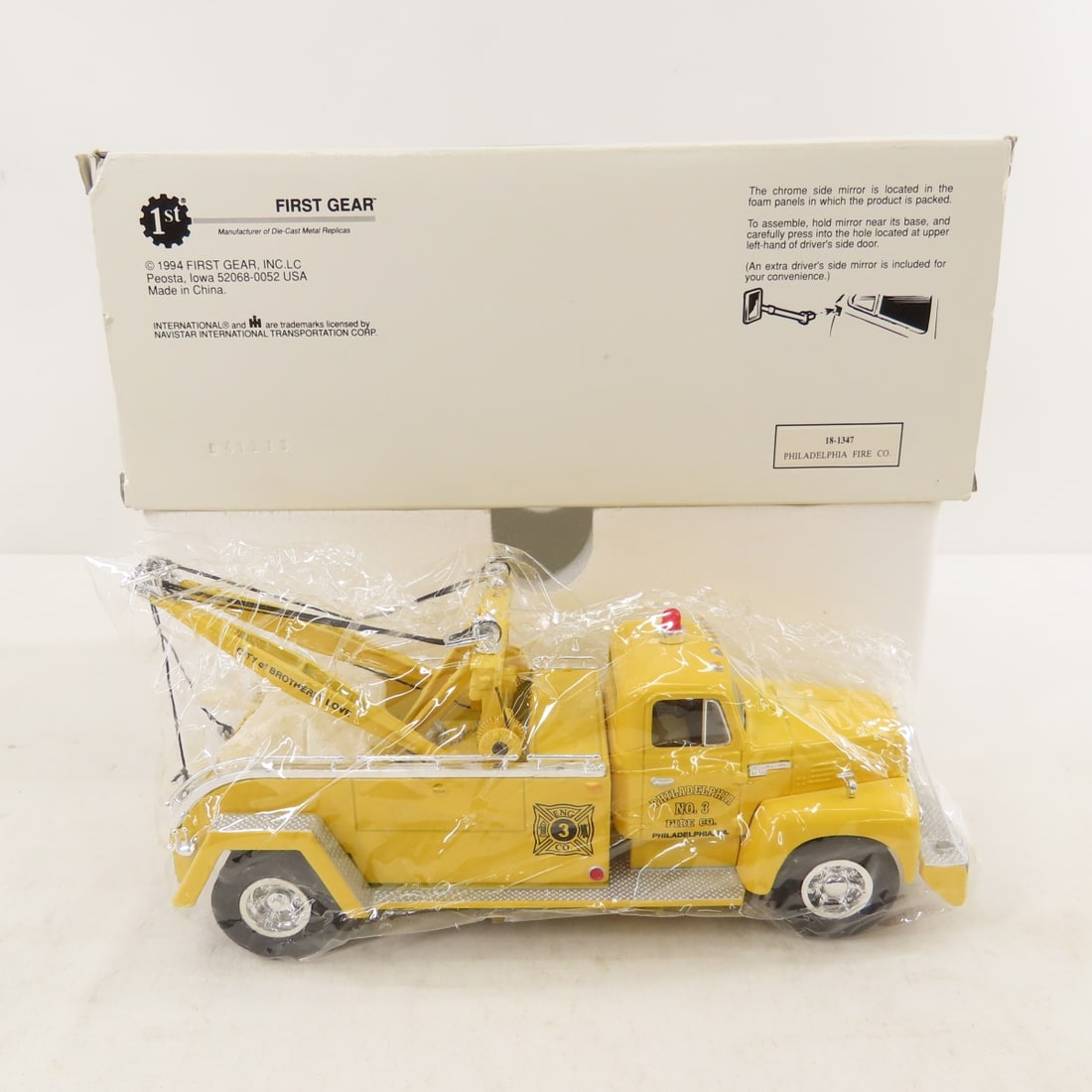 5 1st Gear 1:34 Scale Diecast Tow & Stake Trucks - 3