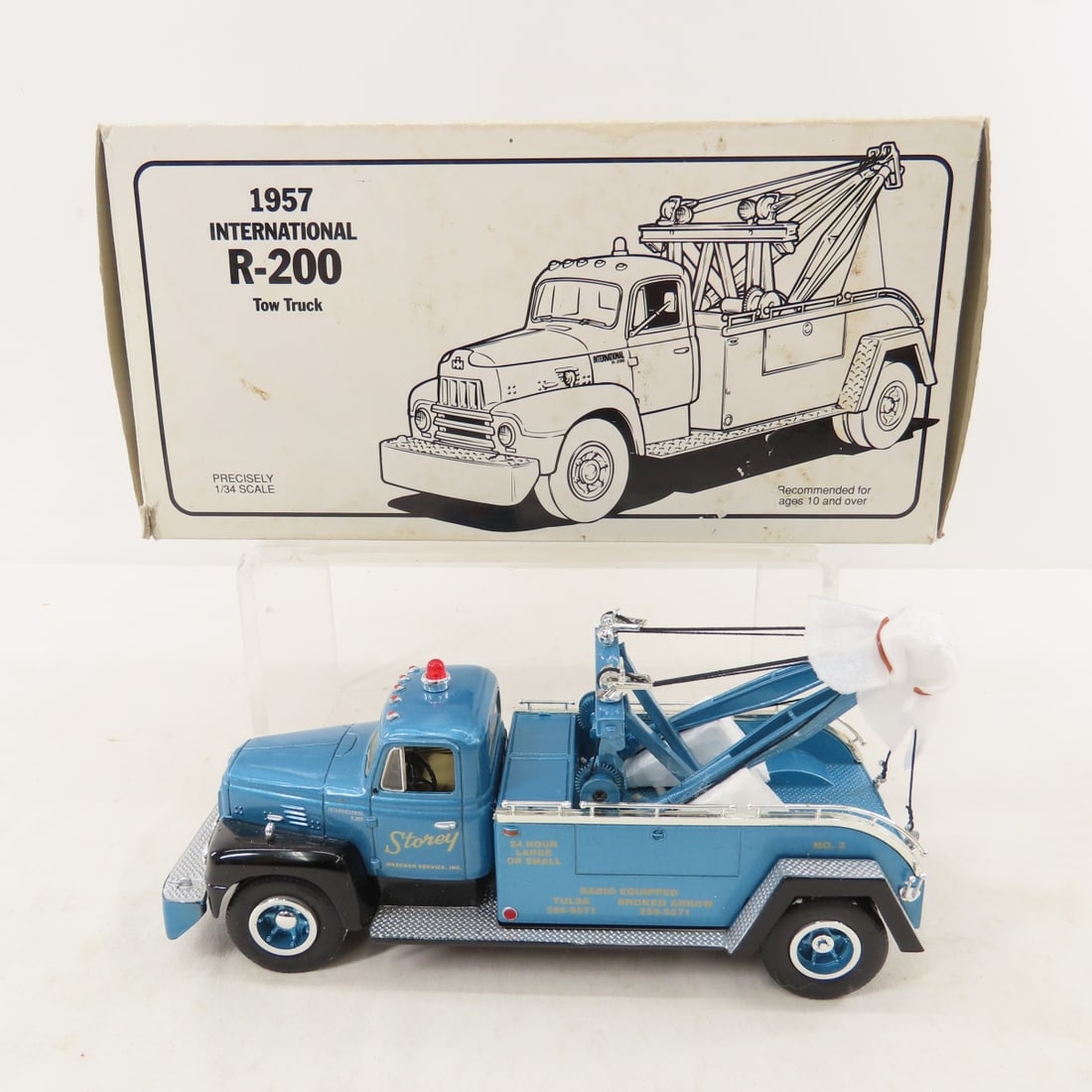 5 1st Gear 1:34 Scale Diecast Tow & Stake Trucks - 4