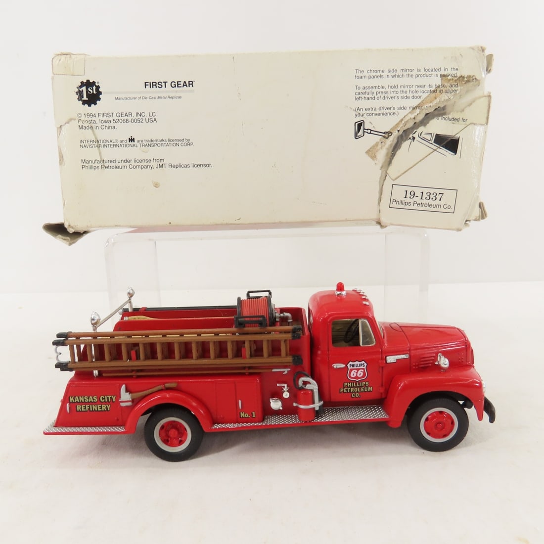 5 1st Gear 1:34 Scale Diecast Tow & Stake Trucks - 9