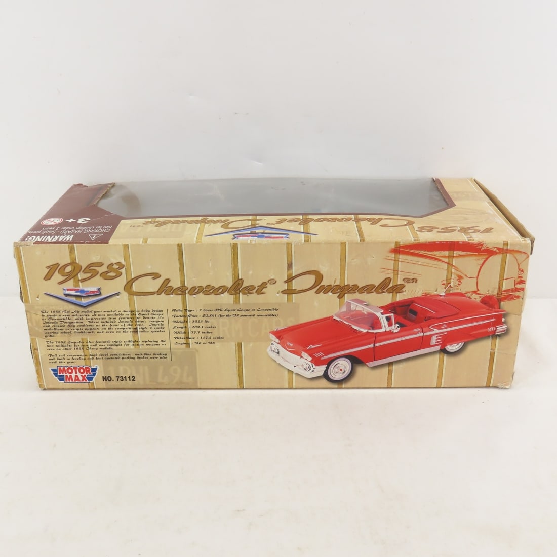 8 Jada, Motor Max & Other 1:18 Diecast Cars - 17