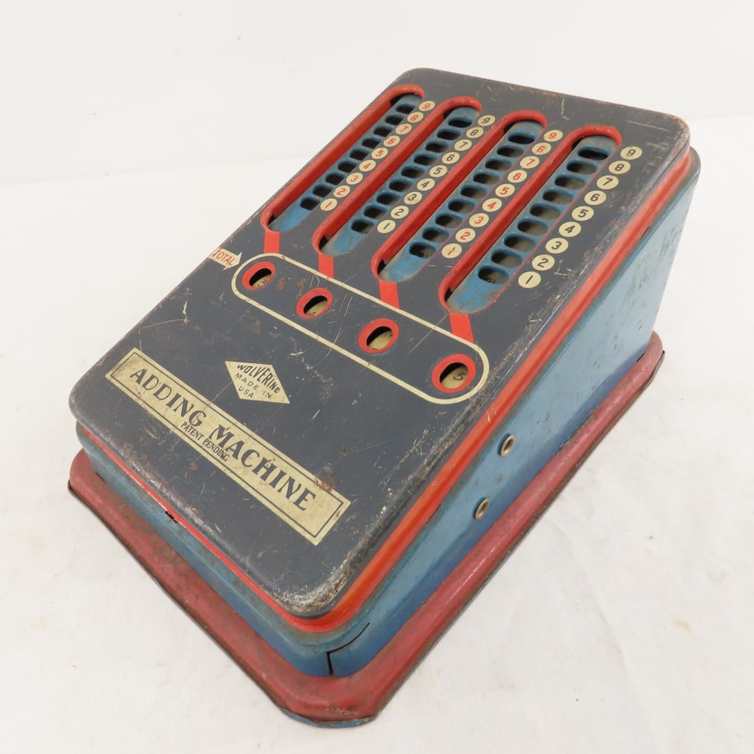 Vintage Tin Litho Birds, Car, Adding Machine, More - 3