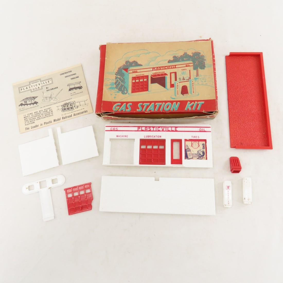 Vintage O & S Gauge Plasticville Buildings, Kits - 2