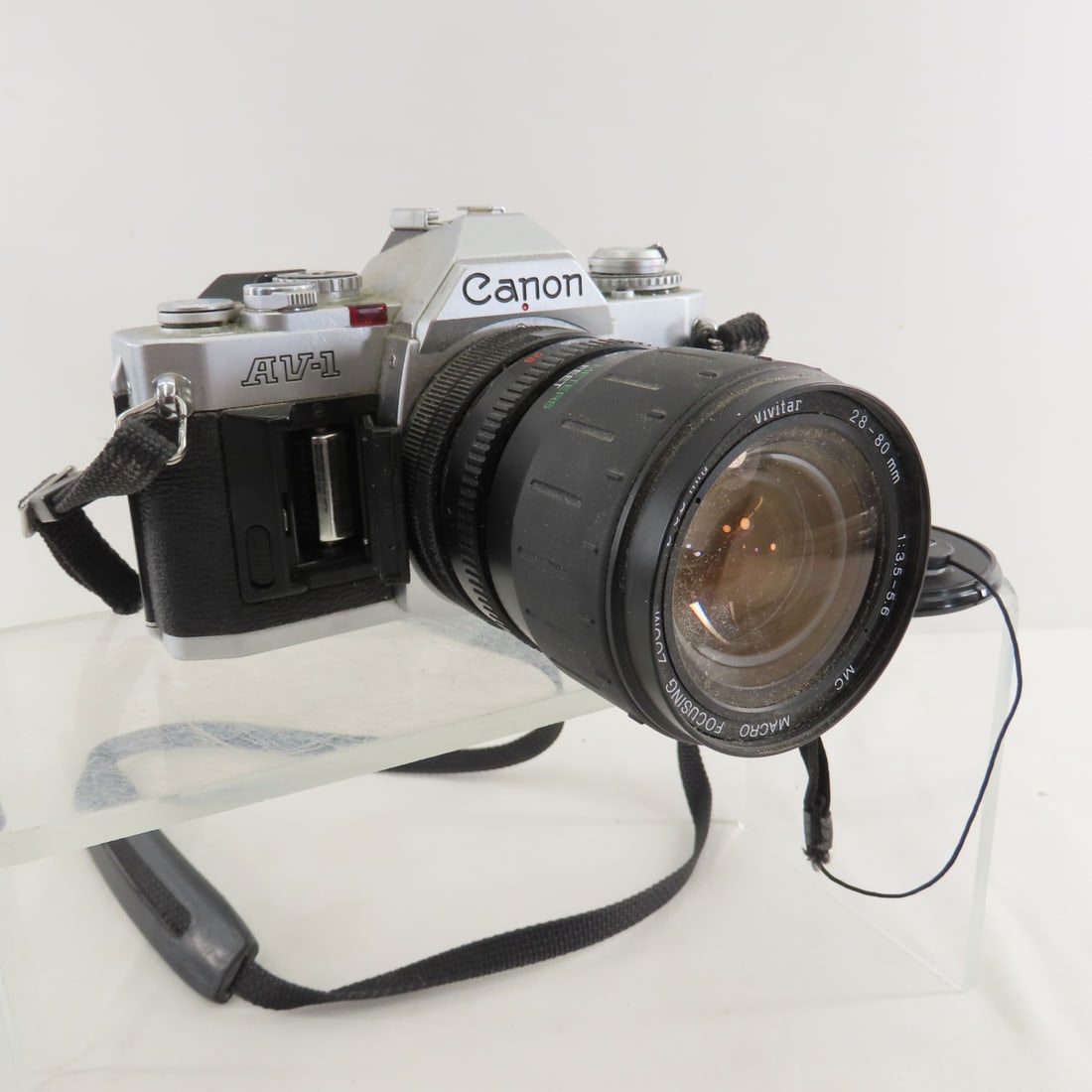 Vintage Canon AV-1 SLR Film Camera & Accessories - 2