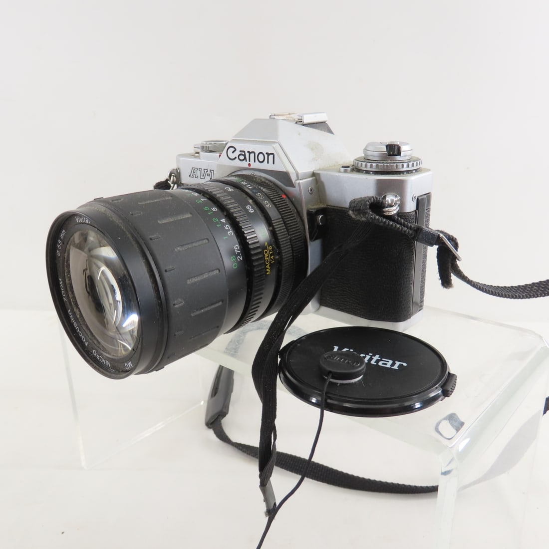 Vintage Canon AV-1 SLR Film Camera & Accessories - 3