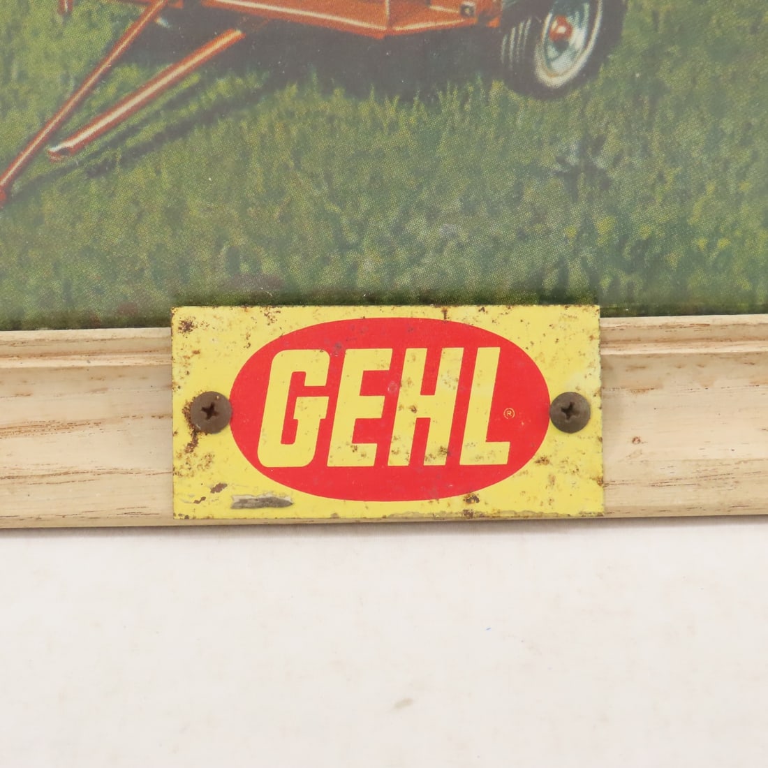 Vintage GEHL Farm Equipment Lighted Sign - 2