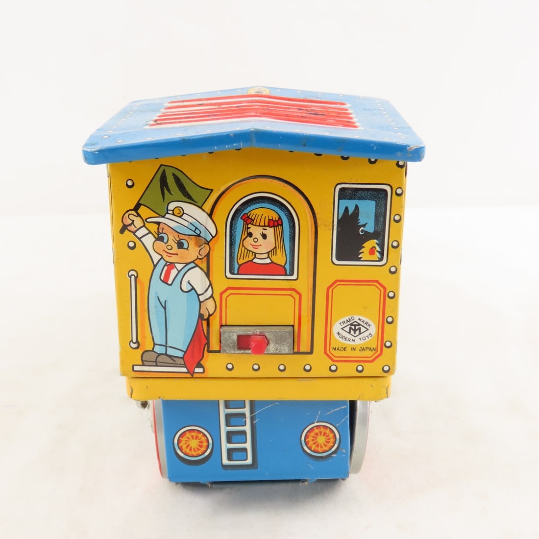 Vintage Straight Razors, Wind-Up Piano Man, Train - 3
