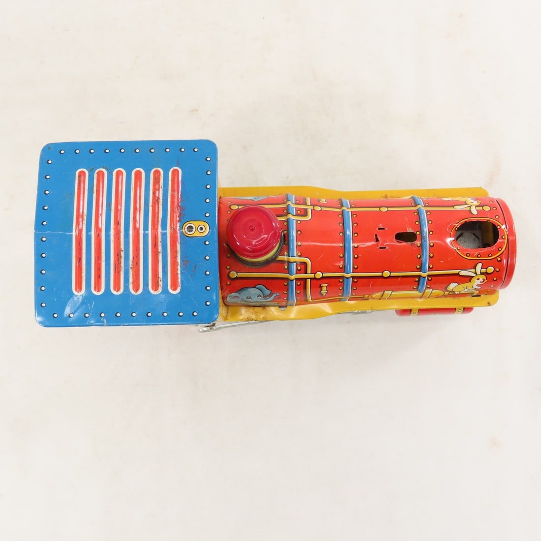 Vintage Straight Razors, Wind-Up Piano Man, Train - 6
