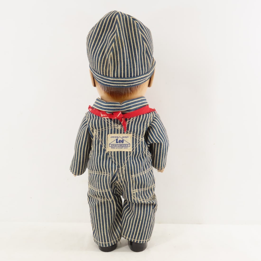 Vintage Buddy Lee Train Engineer Doll, Gold Snaps - 3