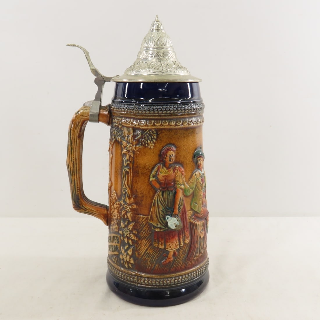 6 Vintage Ceramic German Beer Steins - 2