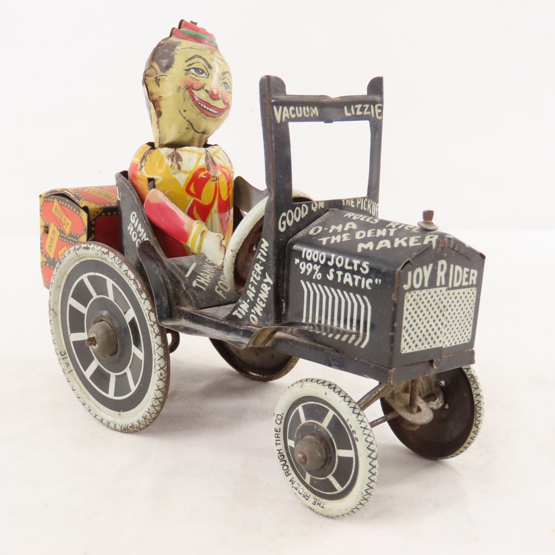 Vintage Marx Joy Rider Tin Litho Wind-Up Car - 7