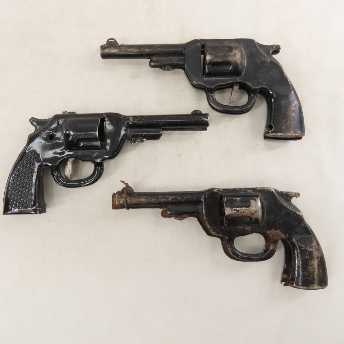 Vintage Cap Guns, Tops, Wind-Up Car & More - 6