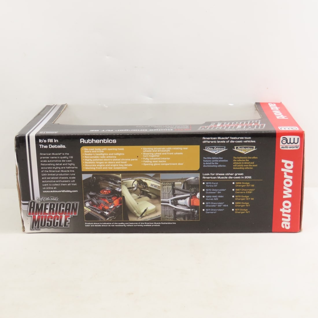 6 ERTL 1:18 Scale American Muscle Diecast Cars - 3
