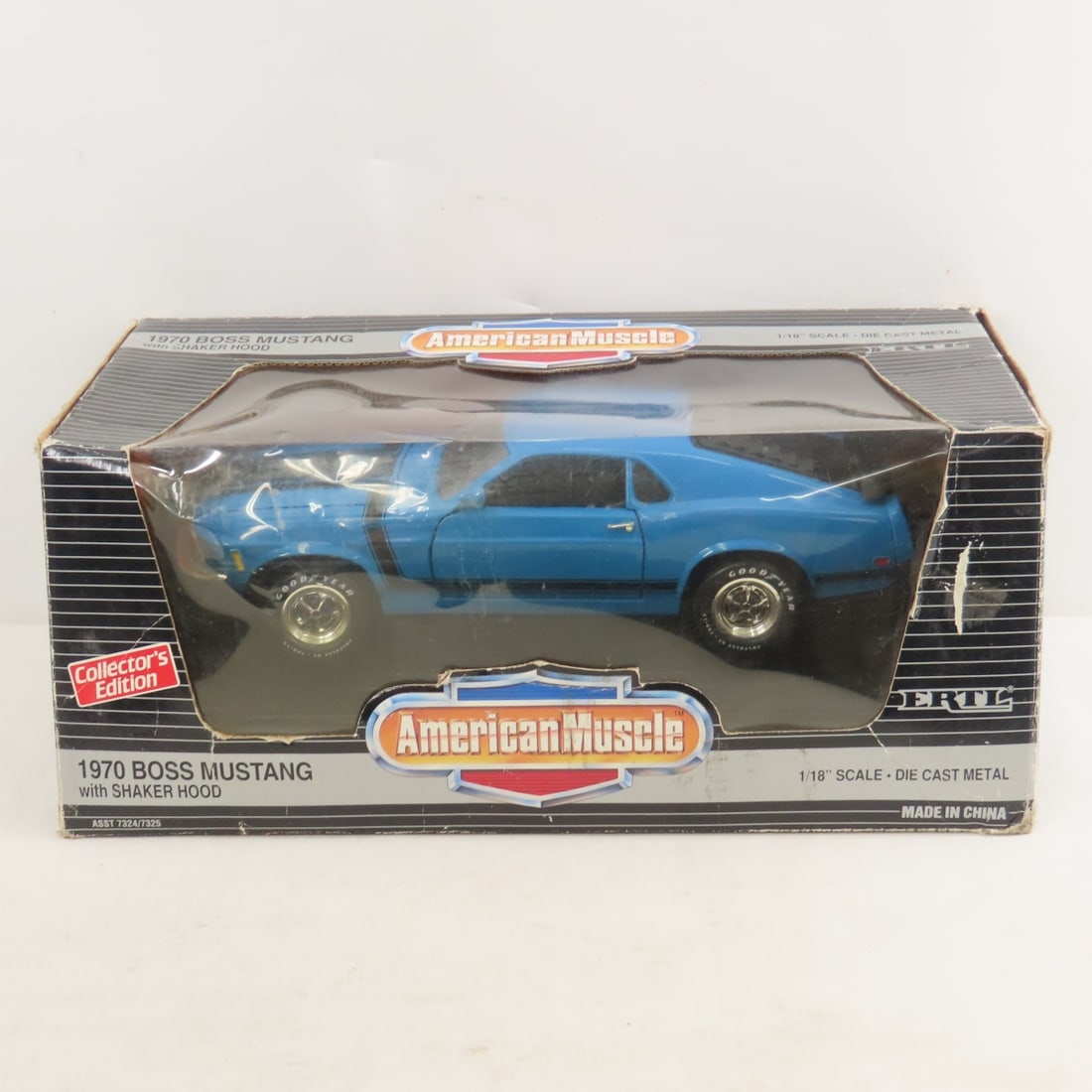 6 ERTL 1:18 Scale American Muscle Diecast Cars - 6