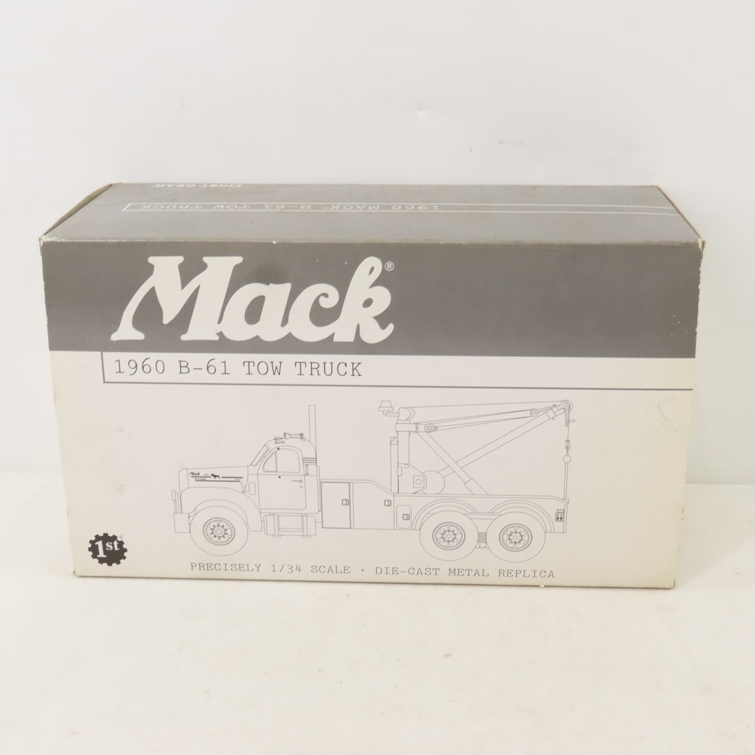 3 1st Gear Mack 1:34 Scale Tow Trucks in Box - 6