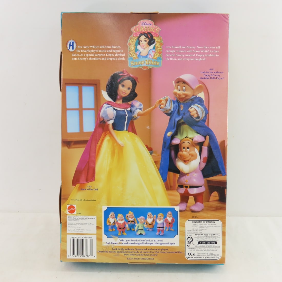 Disney Snow White, Little Mermaid, Anastasia Dolls - 3