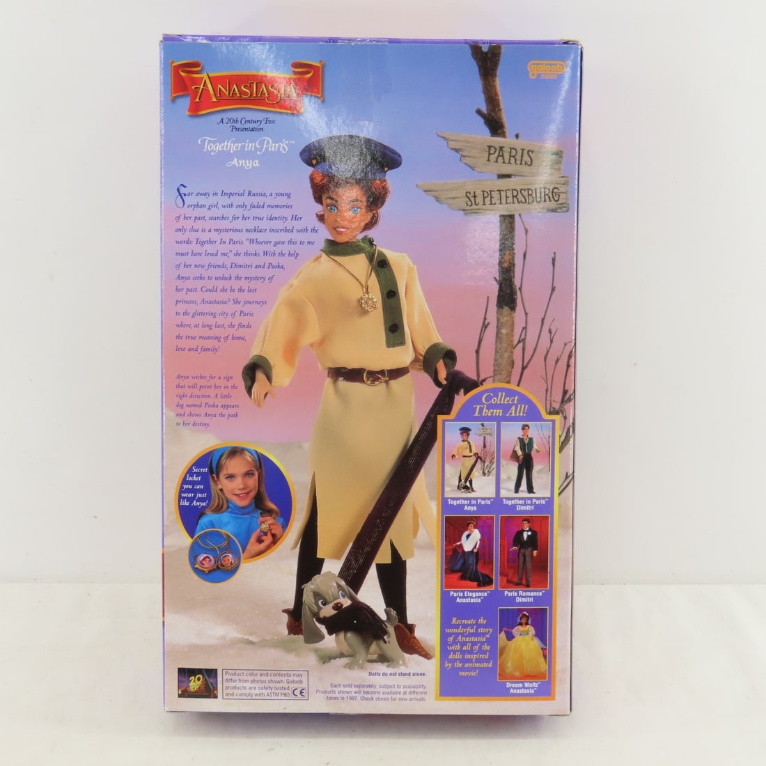 Disney Snow White, Little Mermaid, Anastasia Dolls - 7