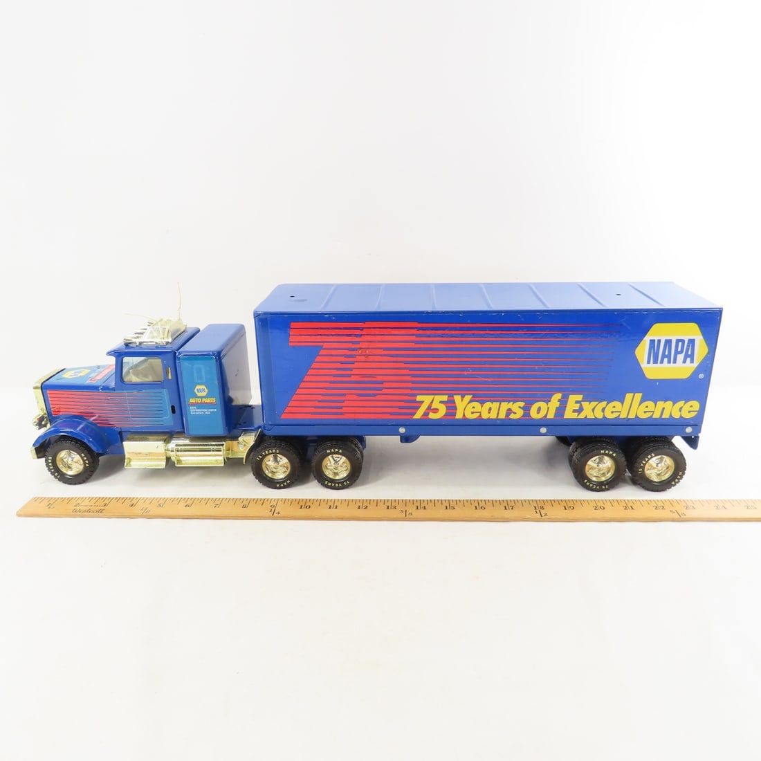 Nylint 1999 NAPA 75 Years Cab & Trailer, Polaris - 2
