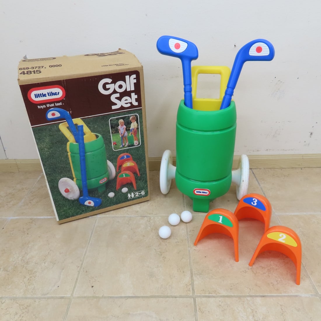 Little Tikes Golf Set, FP Lawn Mower & Skates - 2