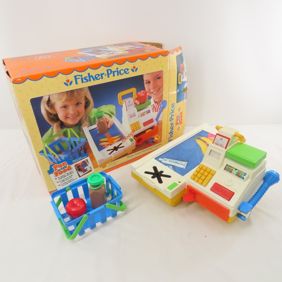 1980's Fisher Price Bake Set, Cashier Stand & More - 2