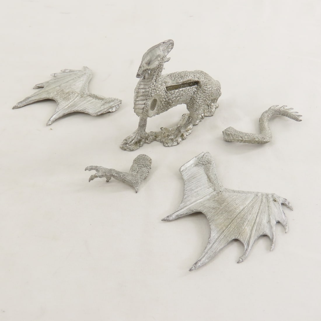 Pewter figurines: Romel Manufacturing Inc. Dragon - 5