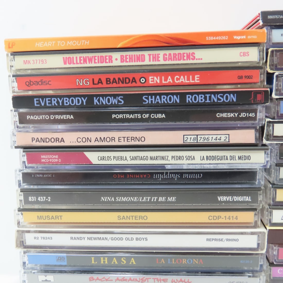 40 CD’S many Cuban, Latin American genre - 2