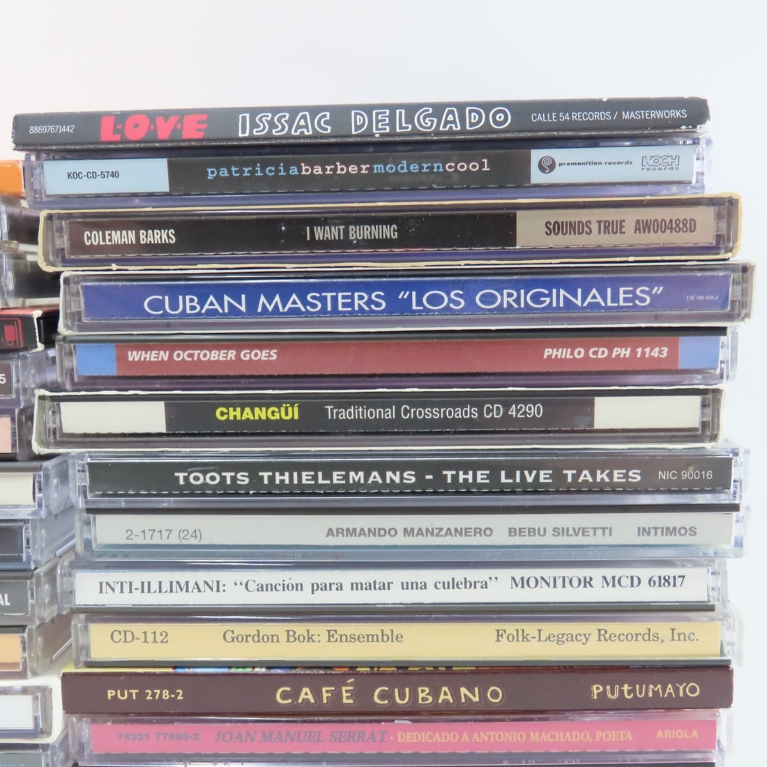 40 CD’S many Cuban, Latin American genre - 4